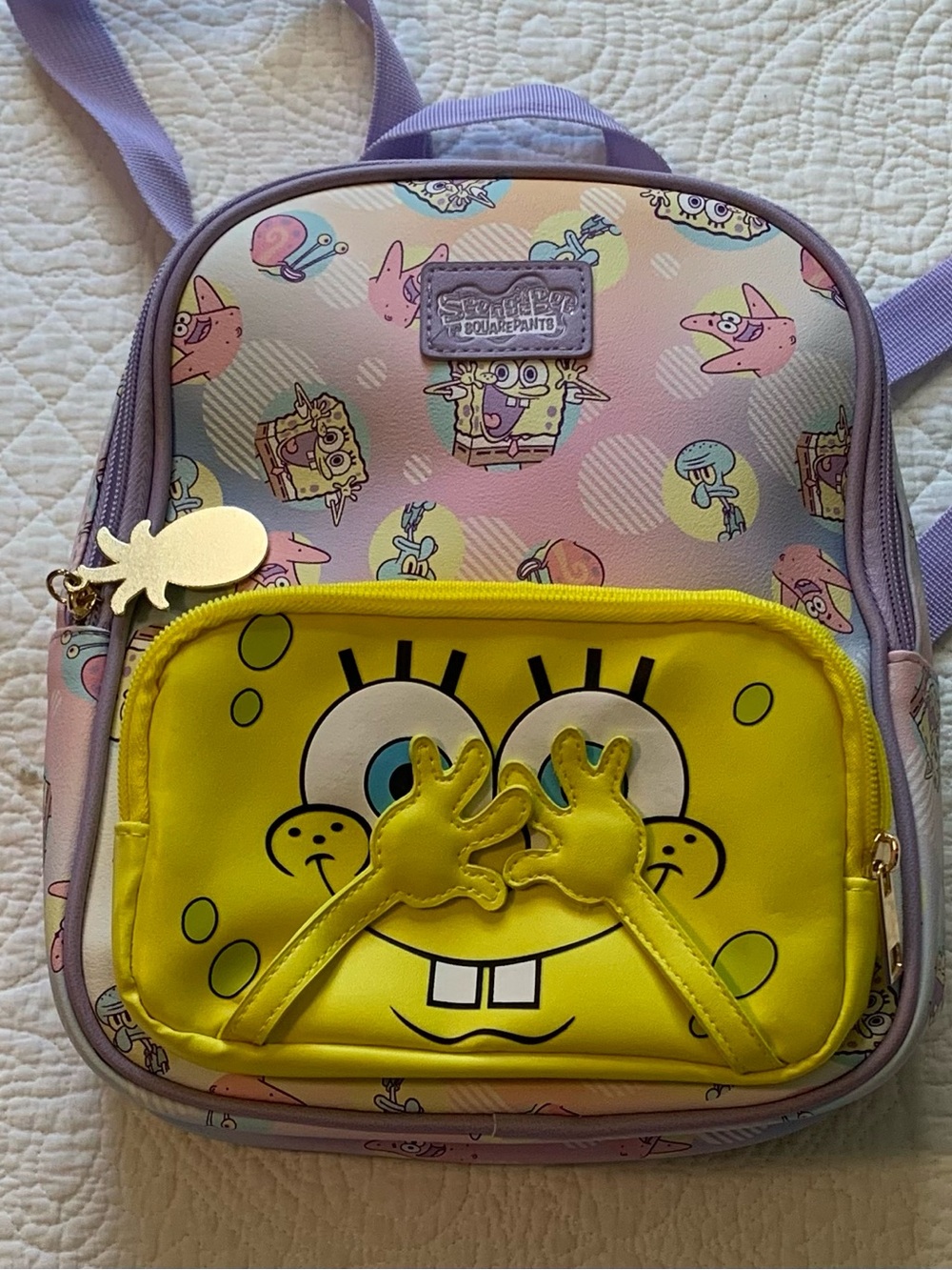 Nickelodeon SpongeBob SquarePants Peek-A-Boo Mini Backpack